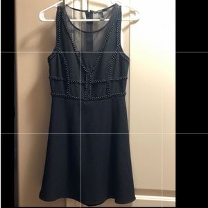 Black dress with beaded embellishments size S